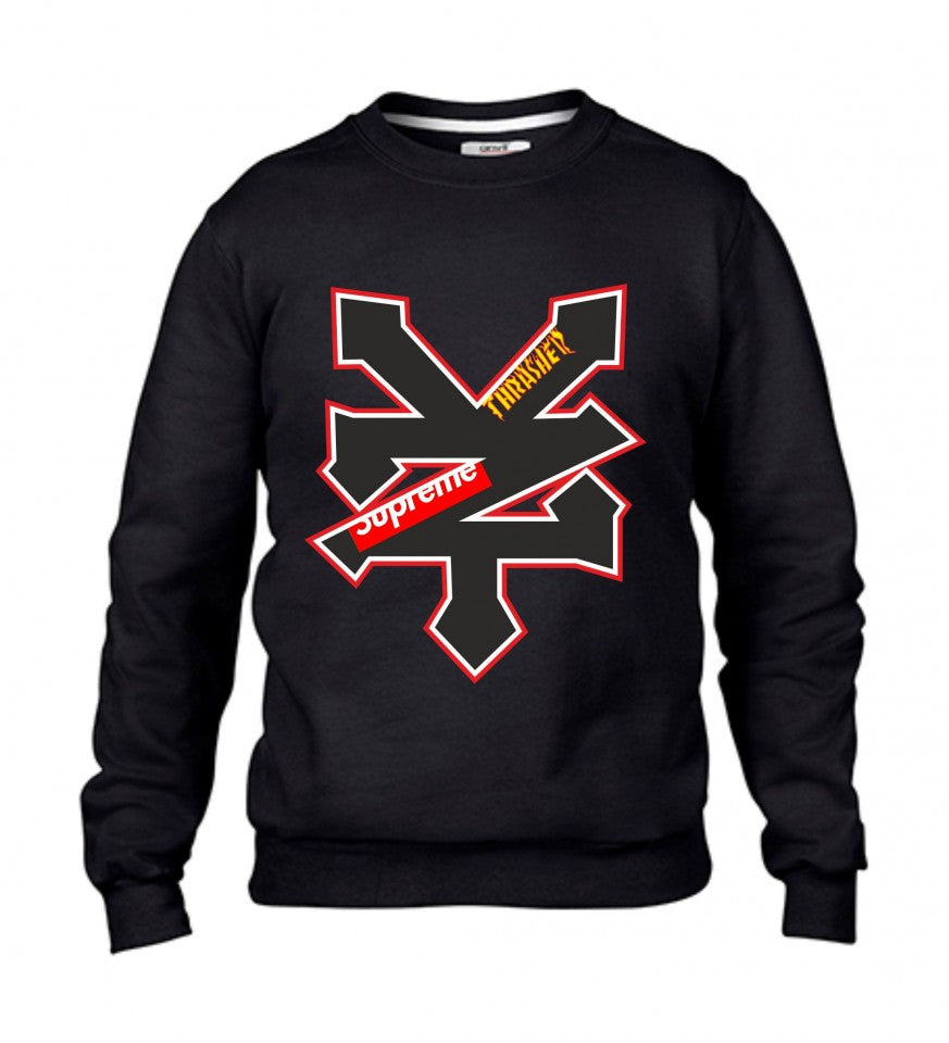 Felpa girocollo Fashion ORIGINALFAKE