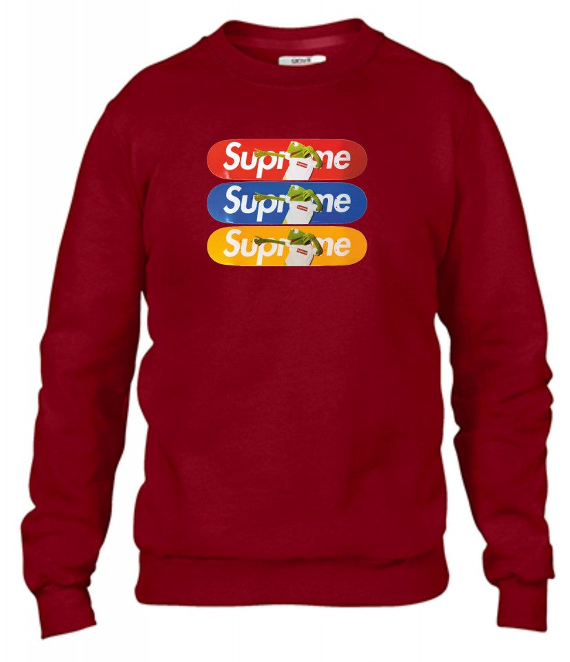 Felpa girocollo Fashion ORIGINALFAKE