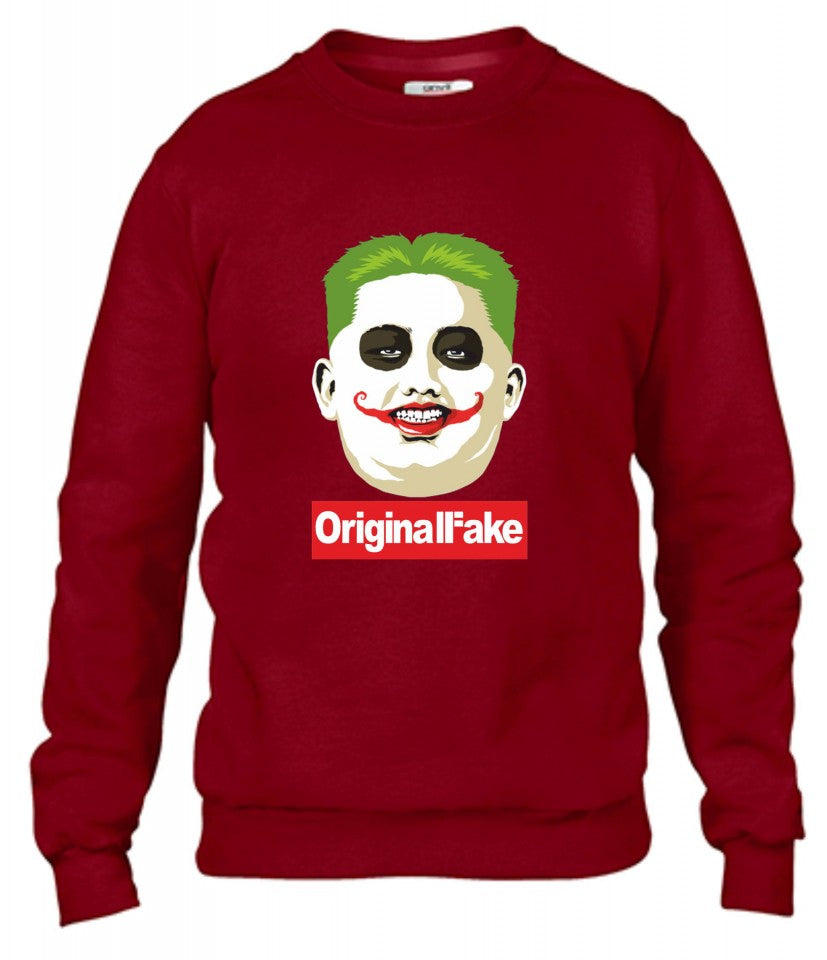 Felpa girocollo Fashion ORIGINALFAKE