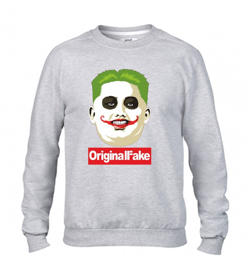 Felpa girocollo Fashion ORIGINALFAKE