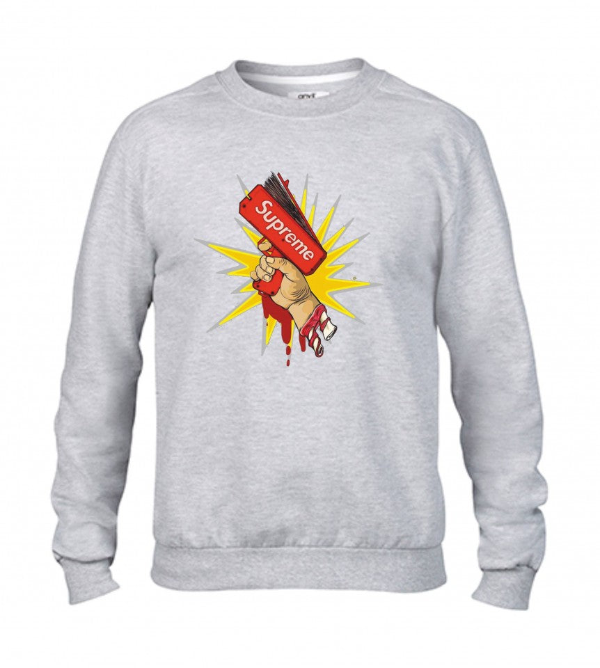 Felpa girocollo Fashion ORIGINALFAKE
