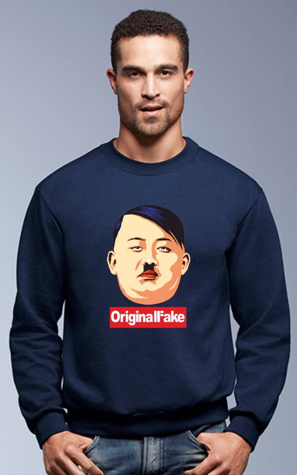 Felpa girocollo Fashion ORIGINALFAKE