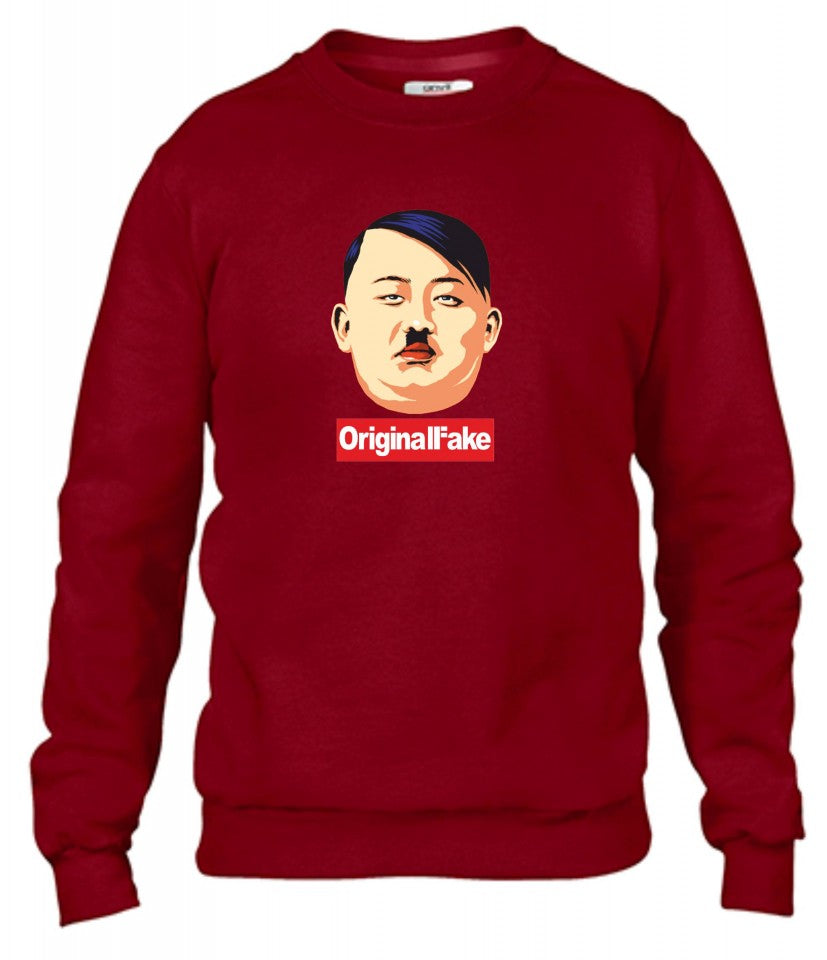 Felpa girocollo Fashion ORIGINALFAKE