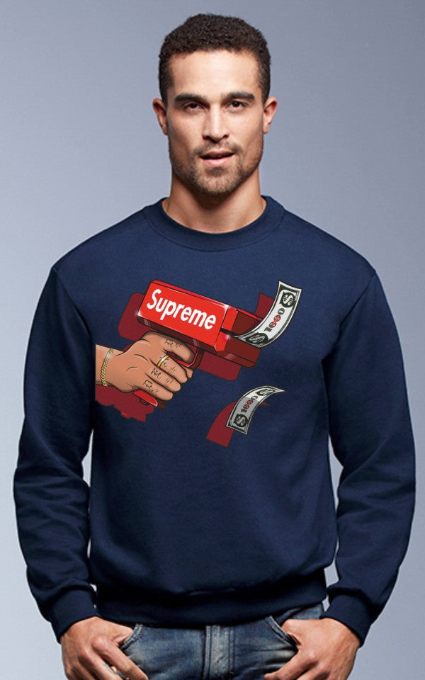 Felpa girocollo Fashion ORIGINALFAKE