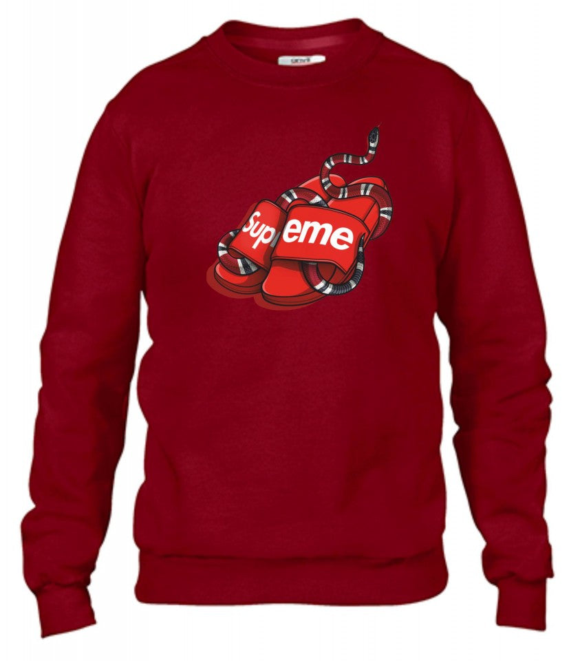 Felpa girocollo Fashion ORIGINALFAKE