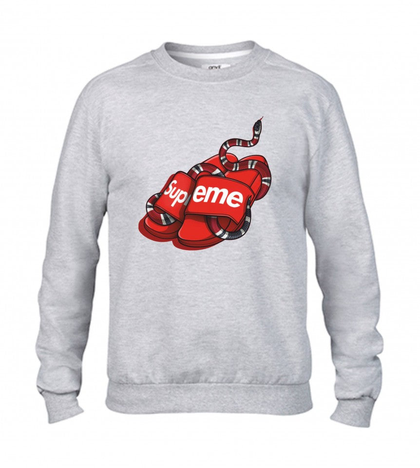 Felpa girocollo Fashion ORIGINALFAKE