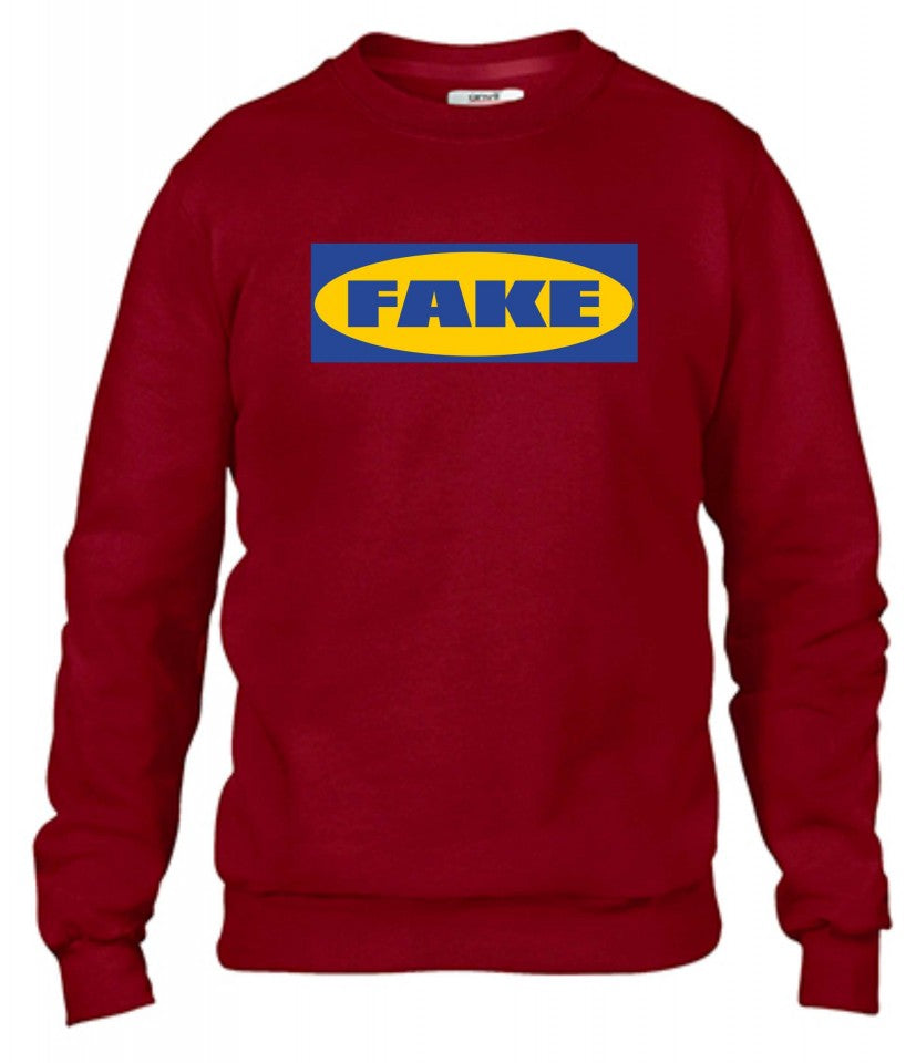 Felpa girocollo Fashion ORIGINALFAKE