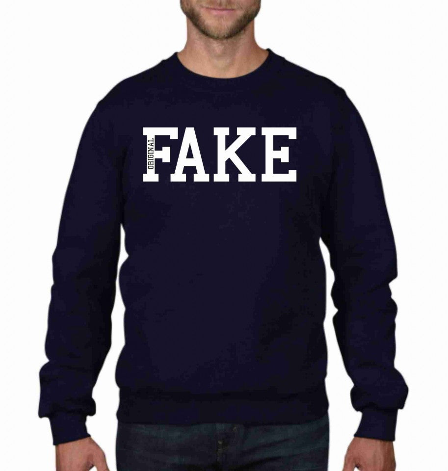 Felpa girocollo Fashion ORIGINALFAKE