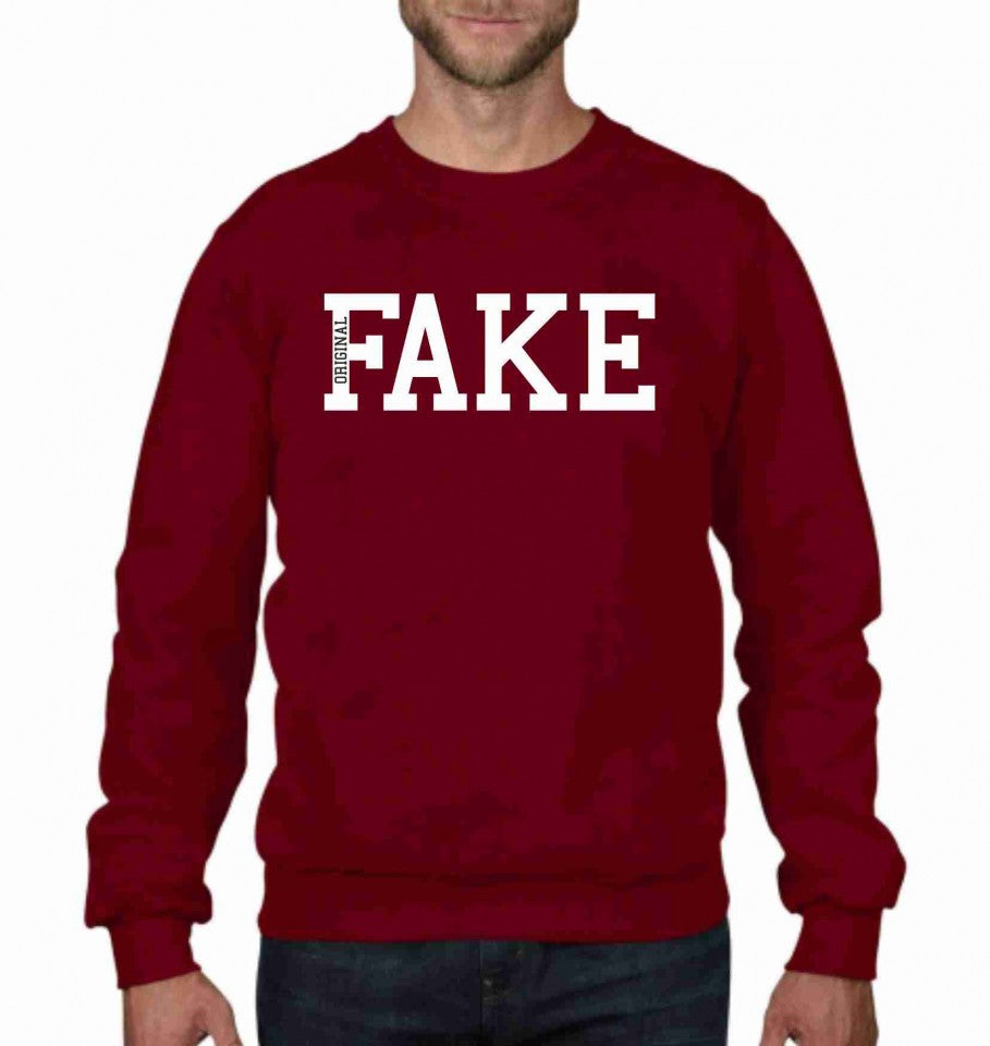 Felpa girocollo Fashion ORIGINALFAKE