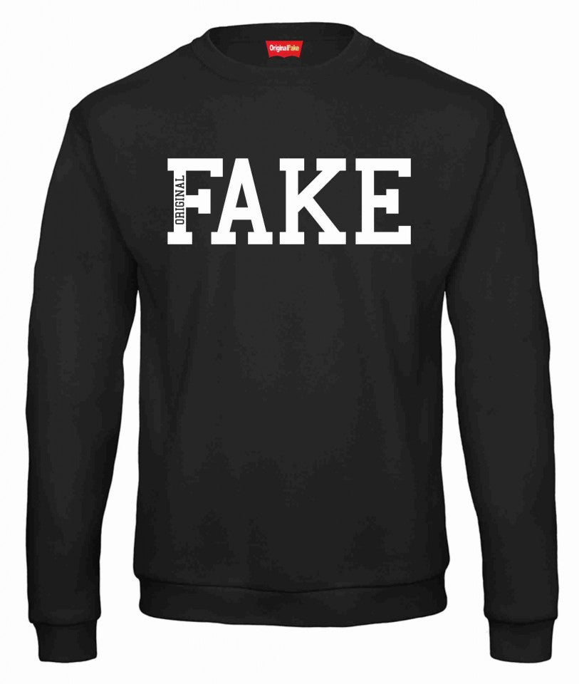 Felpa girocollo Fashion ORIGINALFAKE