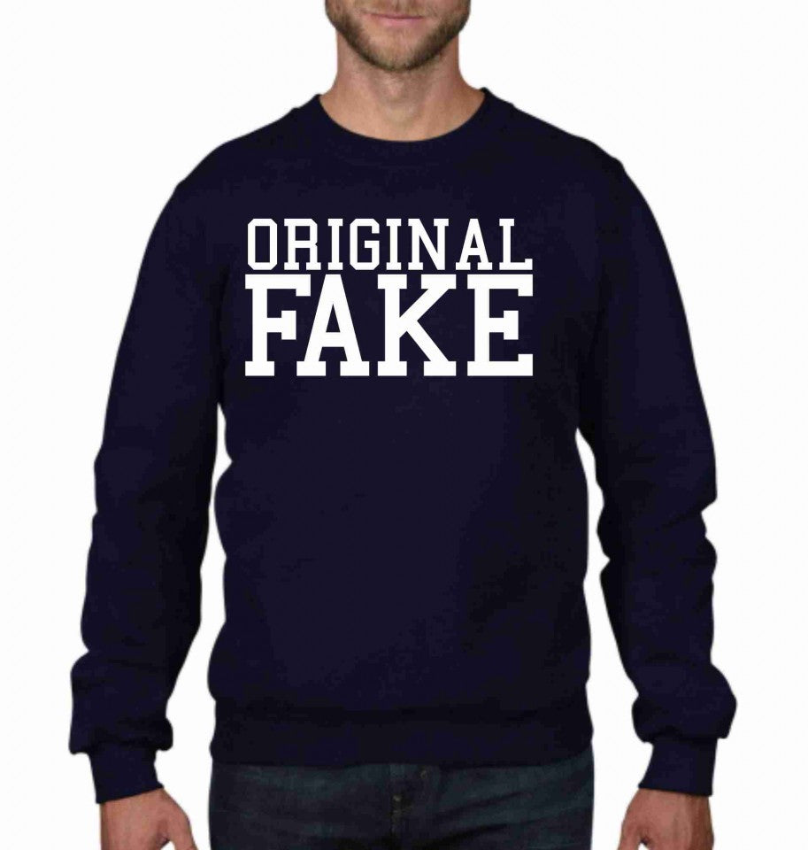 Felpa girocollo Fashion ORIGINALFAKE