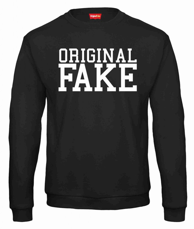 Felpa girocollo Fashion ORIGINALFAKE