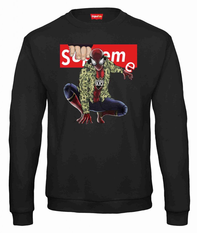 Felpa girocollo Fashion ORIGINALFAKE