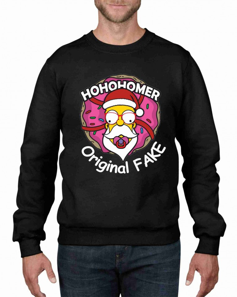 Felpa girocollo Fashion ORIGINALFAKE