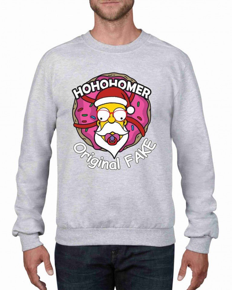 Felpa girocollo Fashion ORIGINALFAKE