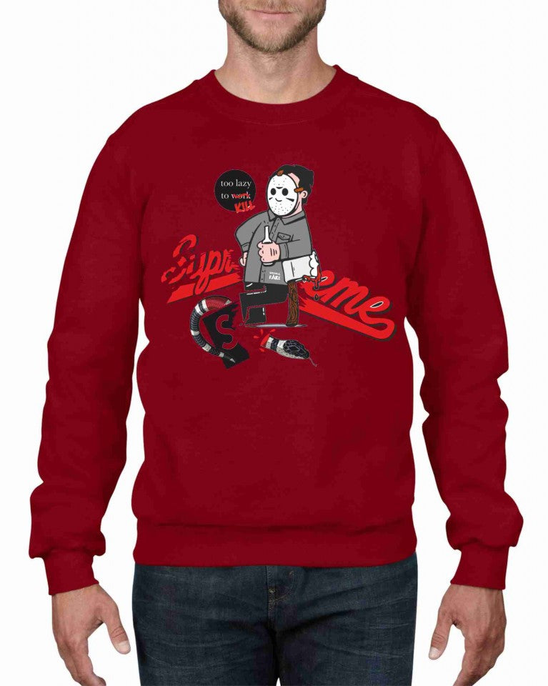 Felpa girocollo Fashion ORIGINALFAKE