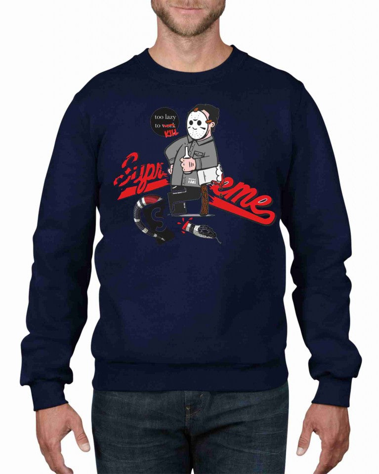 Felpa girocollo Fashion ORIGINALFAKE
