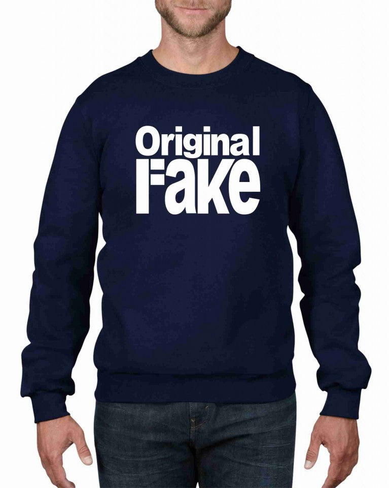 Felpa girocollo Fashion ORIGINALFAKE