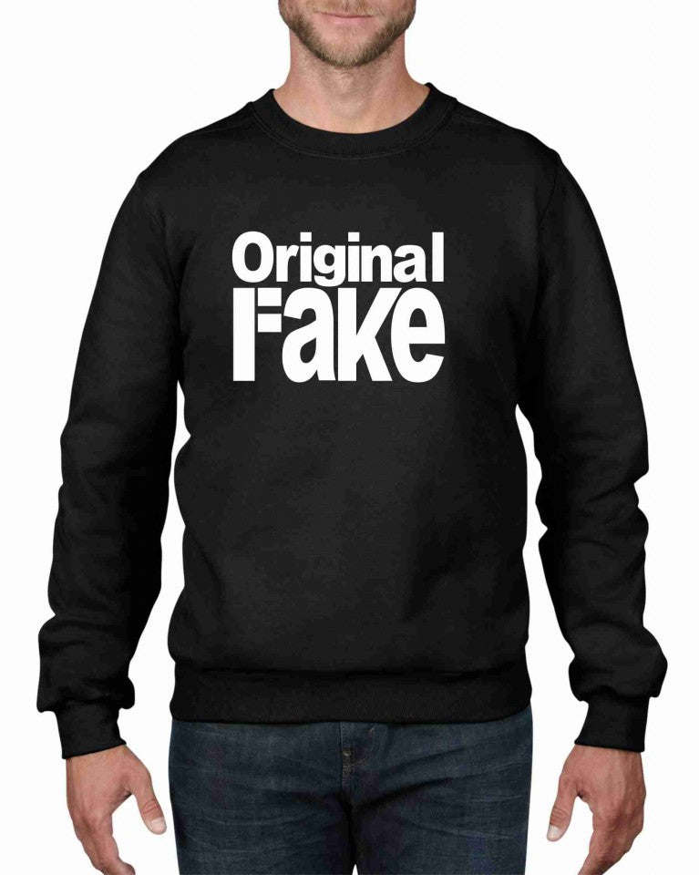 Felpa girocollo Fashion ORIGINALFAKE