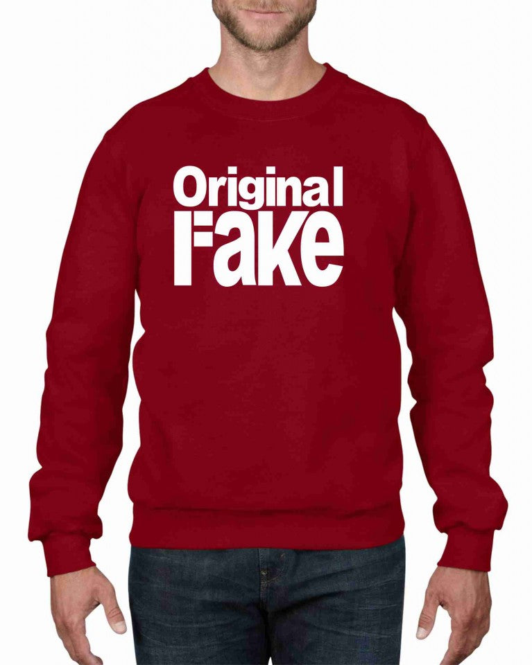 Felpa girocollo Fashion ORIGINALFAKE