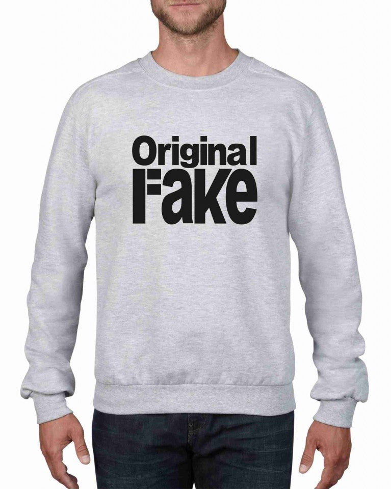 Felpa girocollo Fashion ORIGINALFAKE