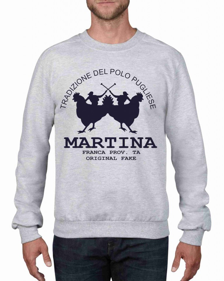Felpa girocollo Fashion ORIGINALFAKE