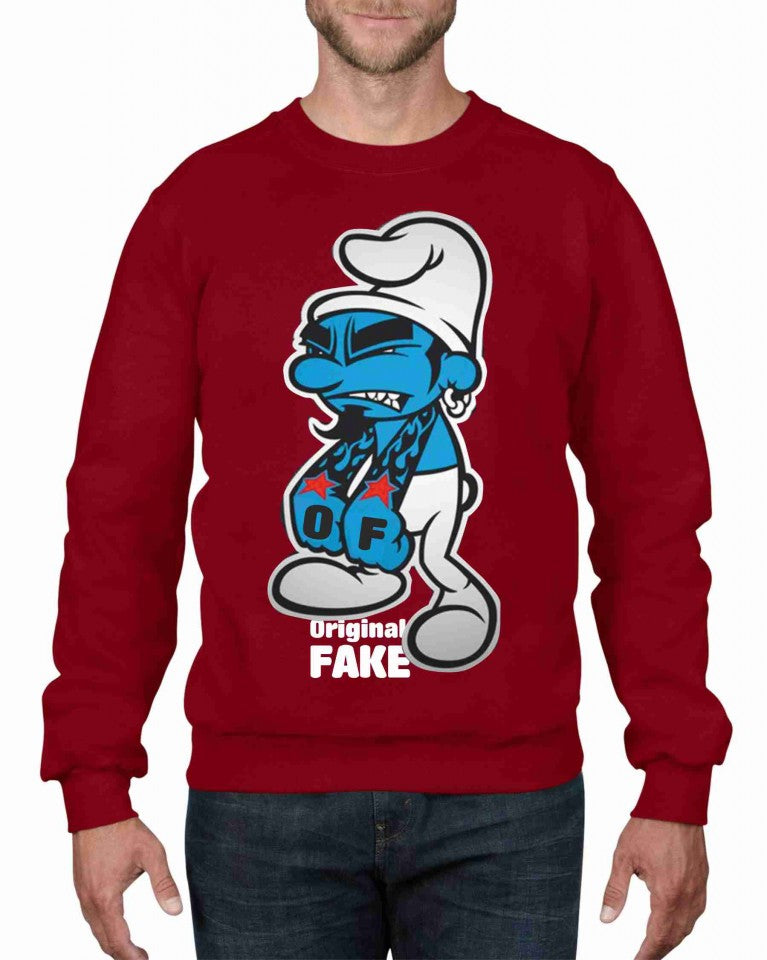 Felpa girocollo Fashion ORIGINALFAKE