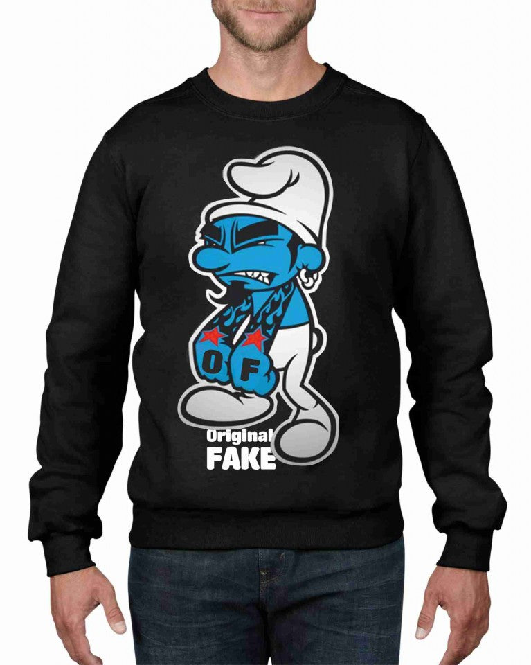 Felpa girocollo Fashion ORIGINALFAKE