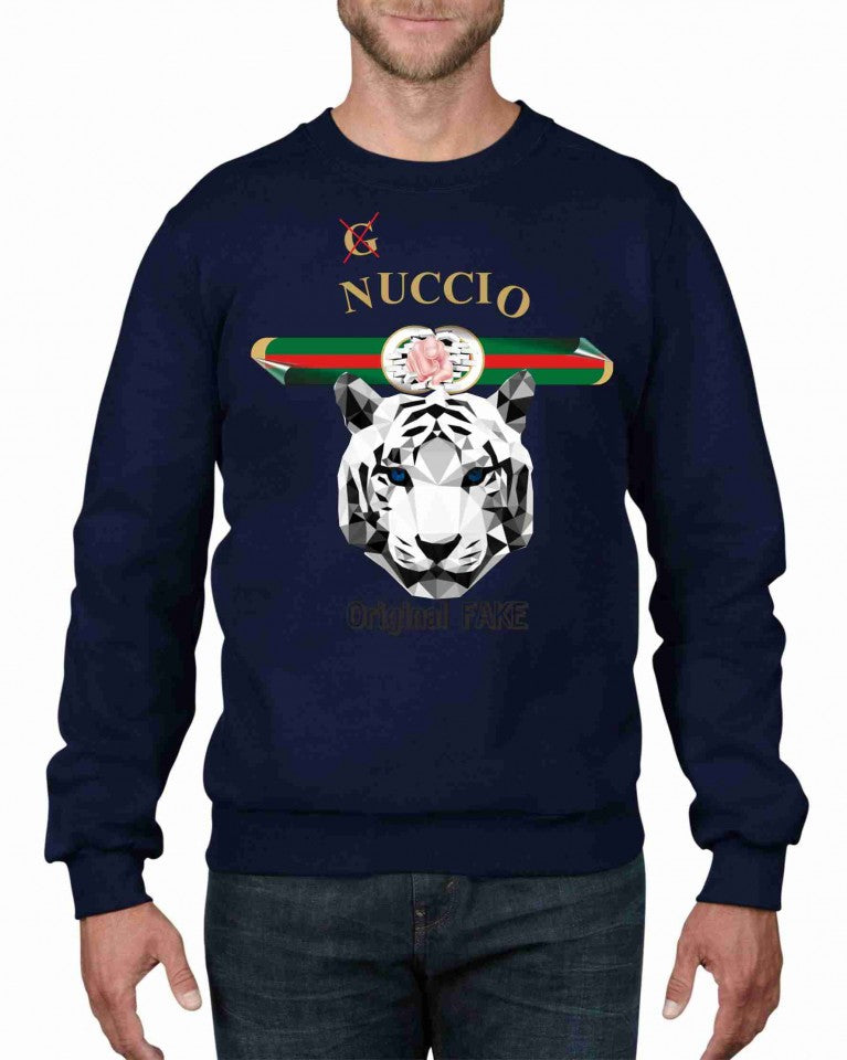 Felpa girocollo Fashion ORIGINALFAKE