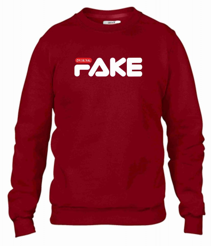 Felpa girocollo Fashion ORIGINALFAKE