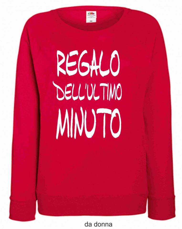 Felpa girocollo Fashion ROSSA UOMO - DONNA
