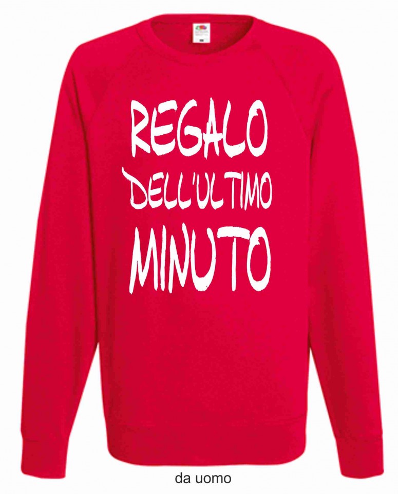 Felpa girocollo Fashion ROSSA UOMO - DONNA