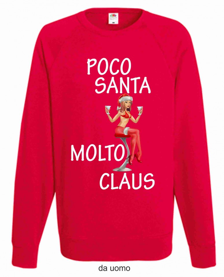 Felpa girocollo Fashion ROSSA UOMO - DONNA