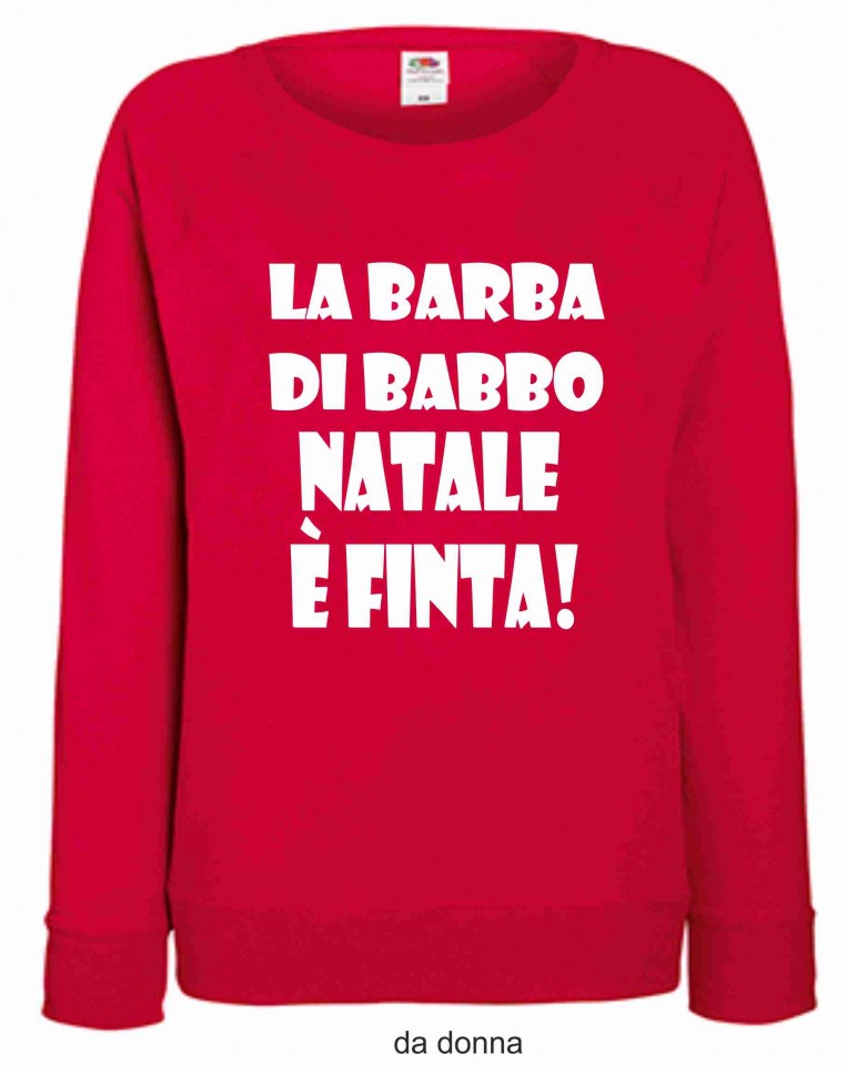 Felpa girocollo Fashion ROSSA UOMO - DONNA