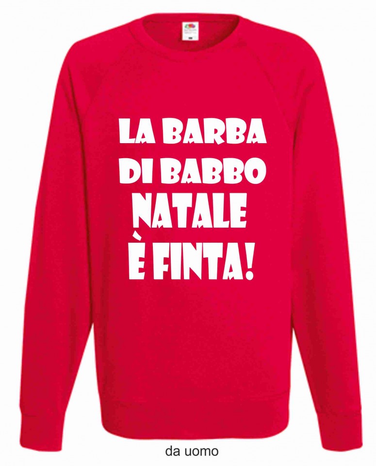 Felpa girocollo Fashion ROSSA UOMO - DONNA