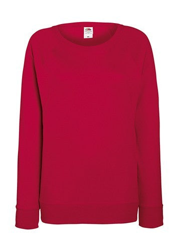 Felpa girocollo Fashion ROSSA