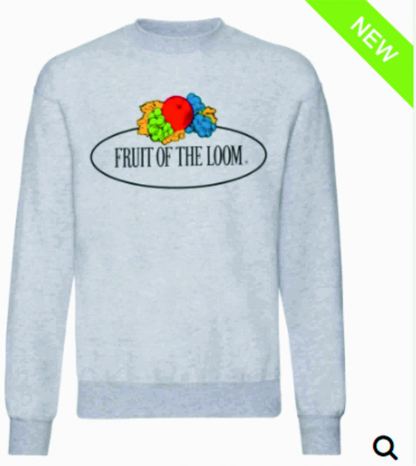 Felpa girocollo Fashion unisex Fruit of the loom