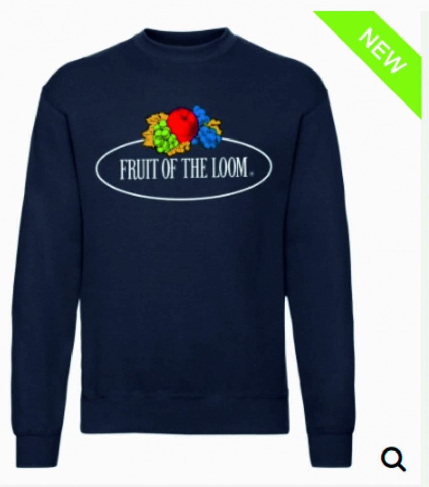 Felpa girocollo Fashion unisex Fruit of the loom