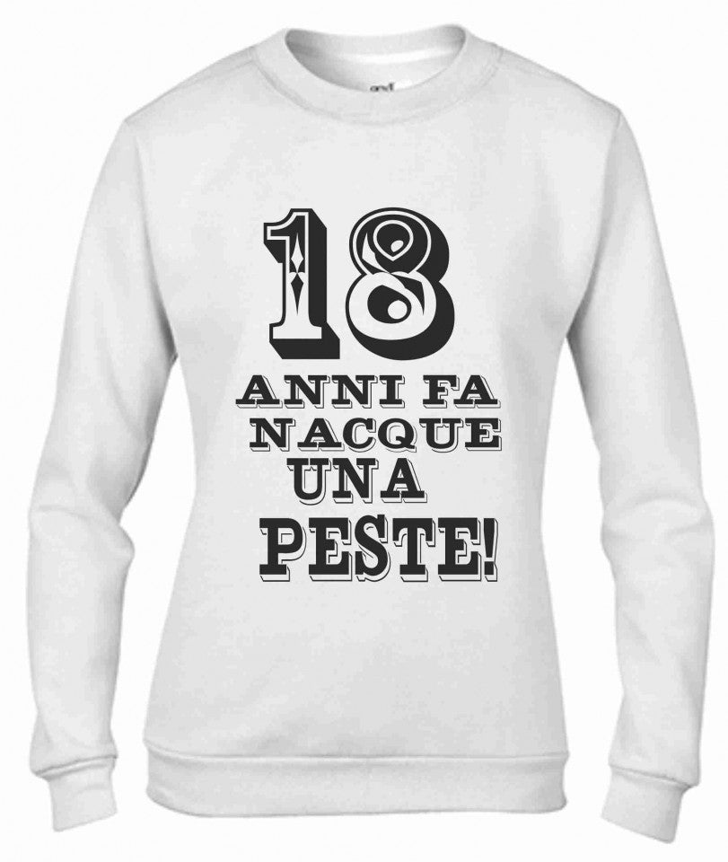 Felpa girocollo Fashion