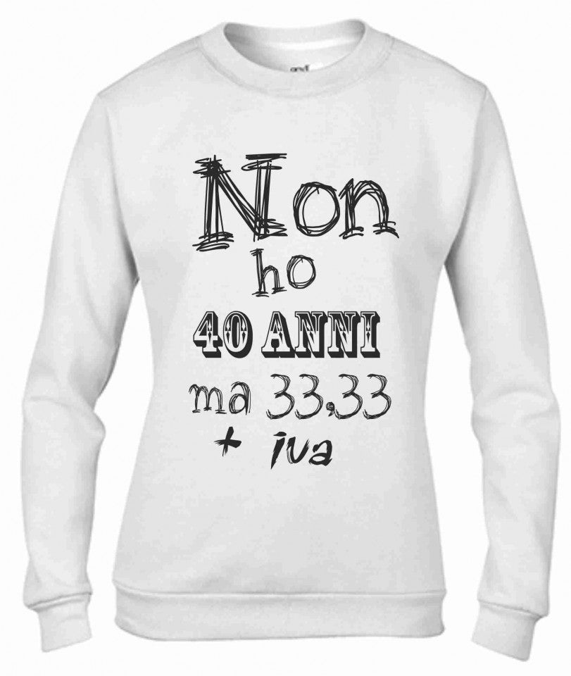 Felpa girocollo Fashion