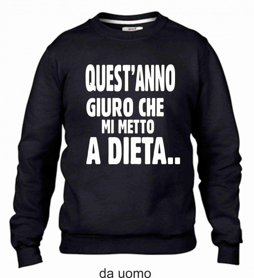 Felpa girocollo Fashion