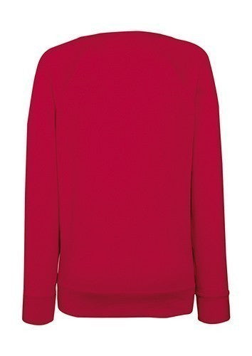 FELPA ROSSA DA UOMO-DONNA FRUIT OF THE LOOM PER NATALE