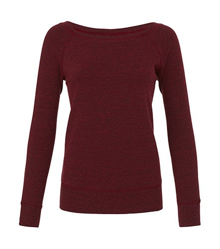 Felpa Sponge Fleece con spalle scoperte