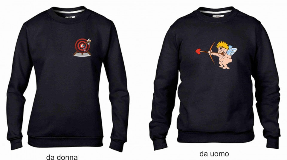 KIT 2 FELPE UNA DA UOMO UNA DONNA
