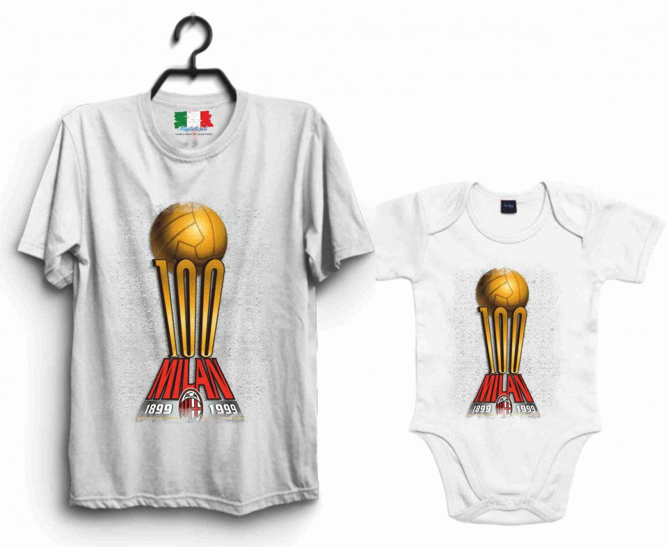 KIT UNA MAGLIETTA ADULTO + UN BODY BIMBO/A
