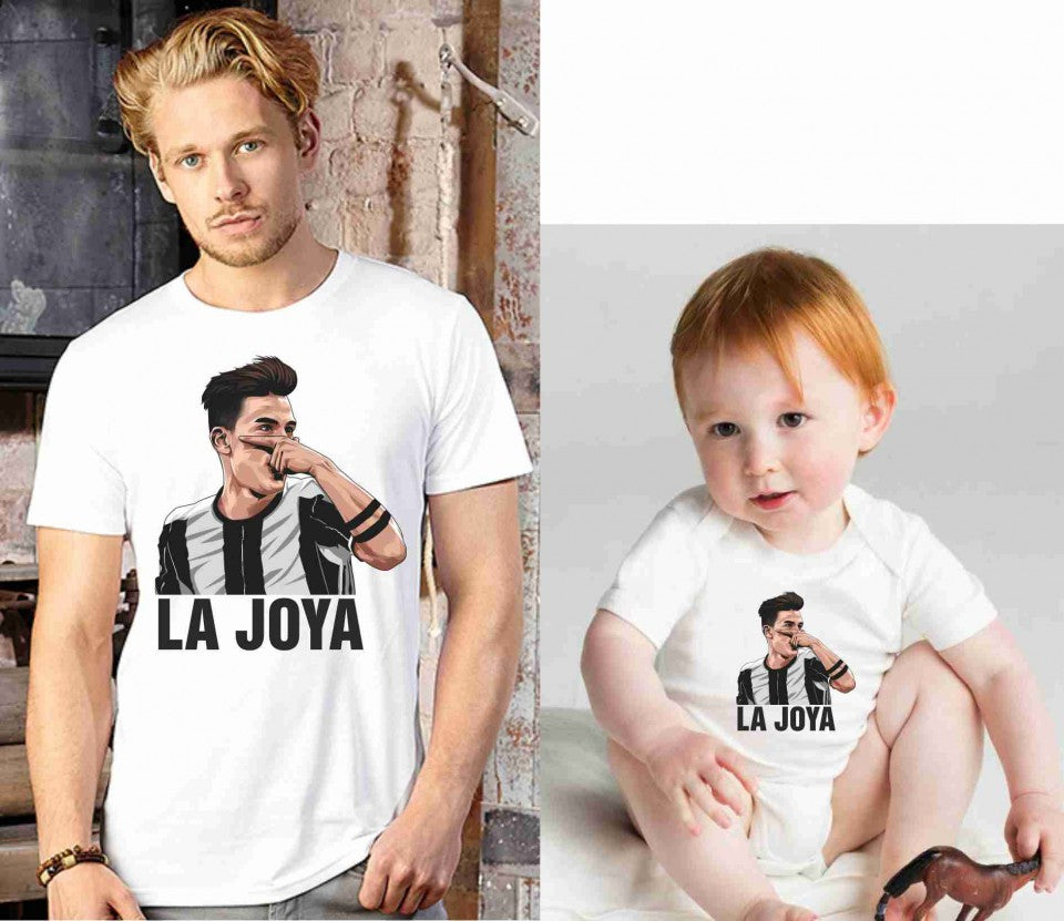 KIT UNA MAGLIETTA ADULTO + UN BODY BIMBO/A