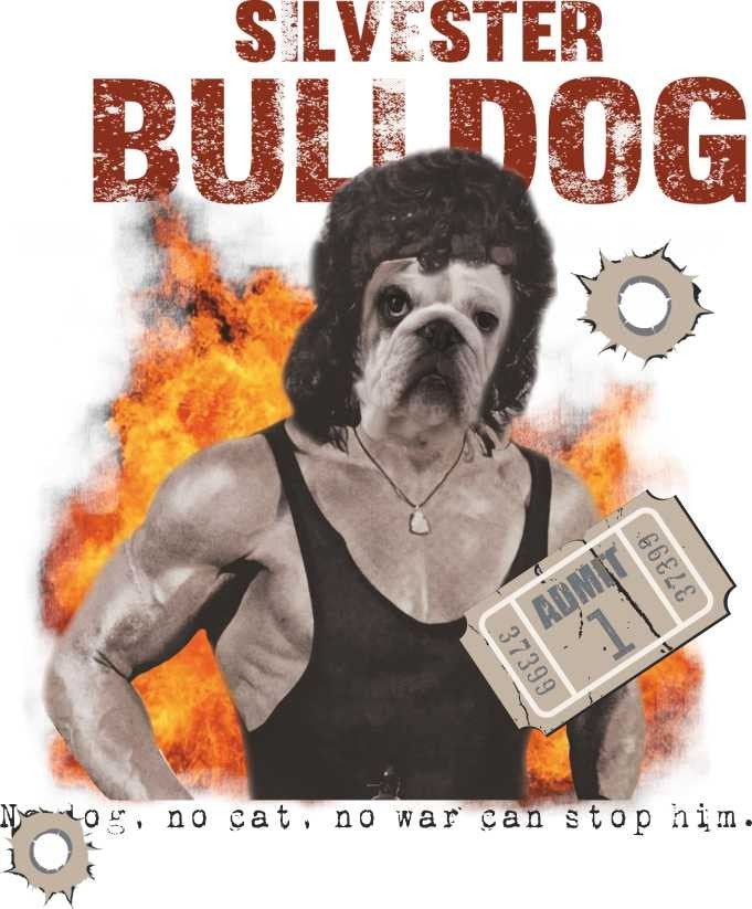 MAGLIETTA 100% COTONE BIMBO/A TITOLO BULLDOG
