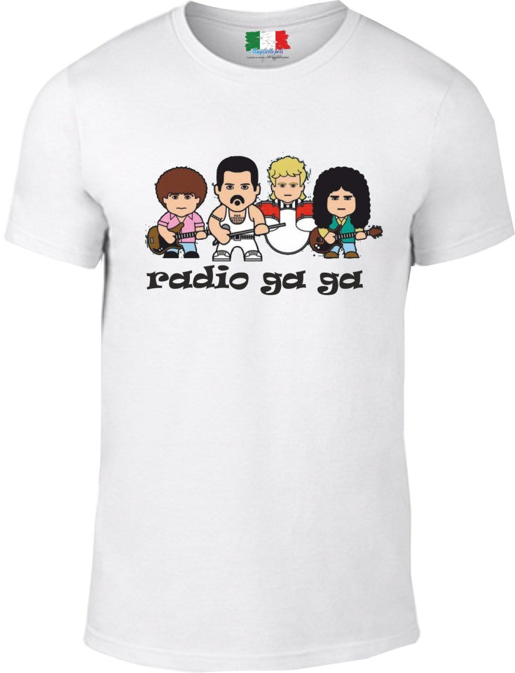 Maglietta bianca e nera da uomo e da donna