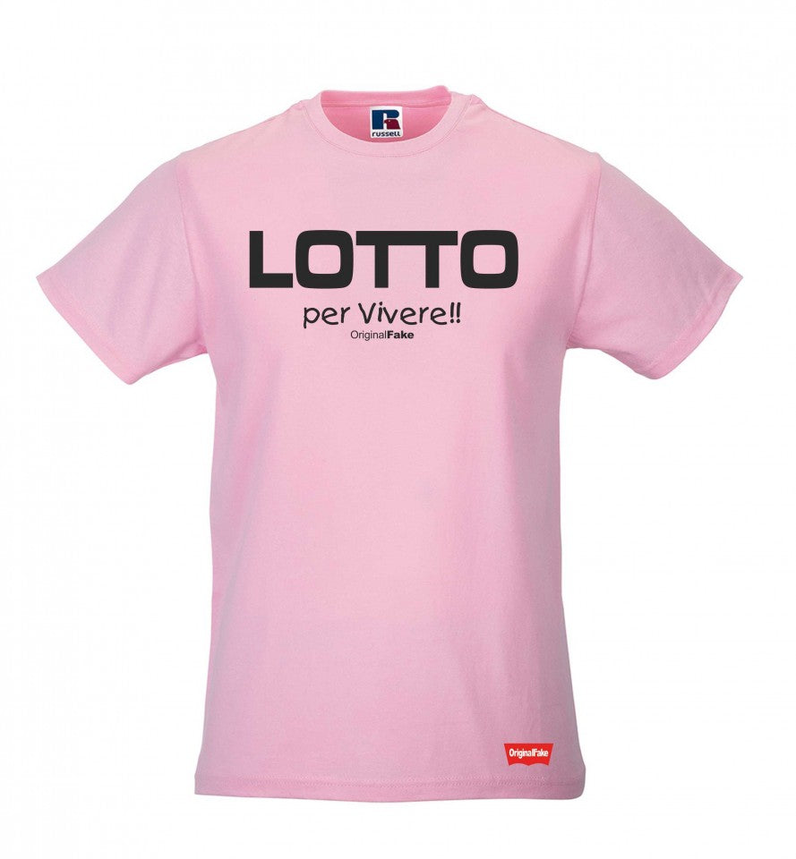MAGLIETTA COLORE ROSA STAMPA ORIGINAL FAKE