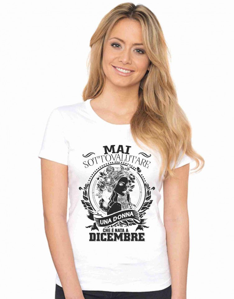 MAGLIETTA IN 100% COTON DONNA : I MIGLIORI SONO NATI..
